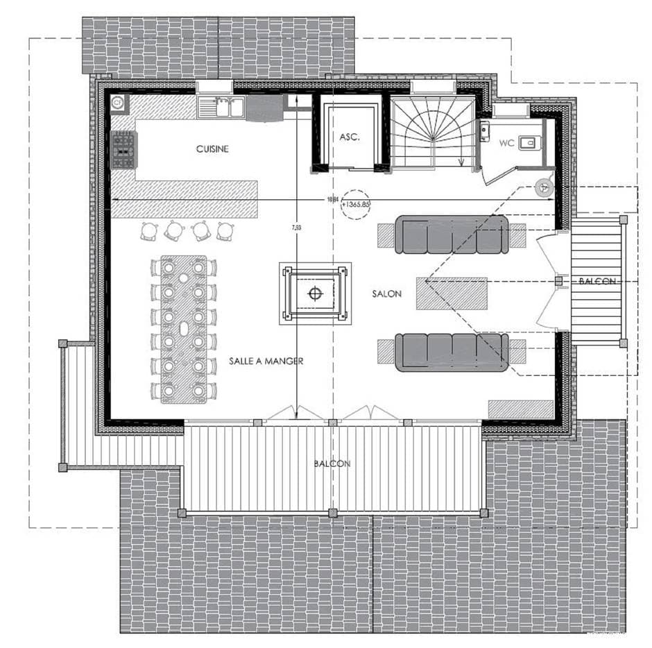 Chalet Pure White Crystal — luxury villa photo 21