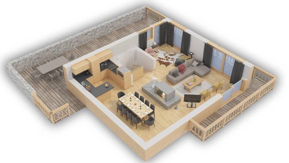CHALET B — luxury villa photo 18