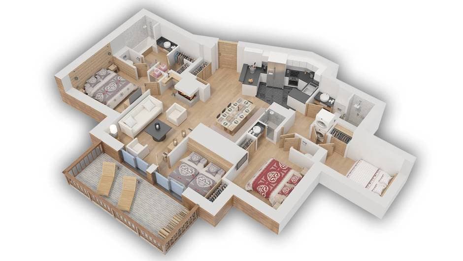 Apartment Savoie 42 — luxury villa photo 14