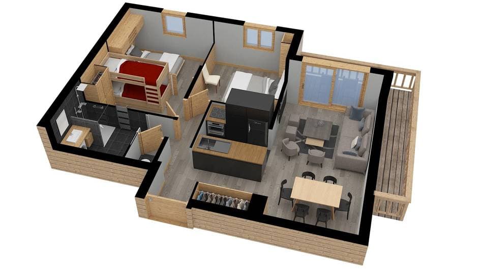 Appartamento Golf Chairlift 2D2 — luxury villa photo 10