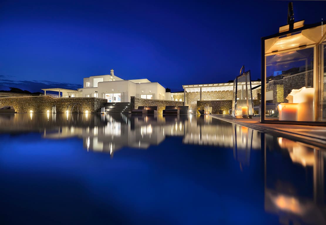 Psarou — luxury villa photo 1