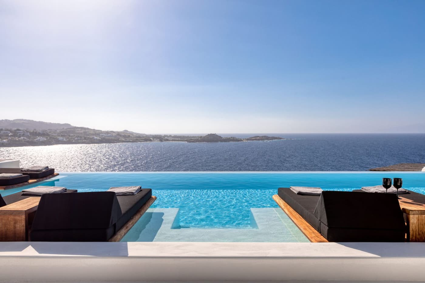 Villa Psarou Beach Villas — luxury villa photo 1