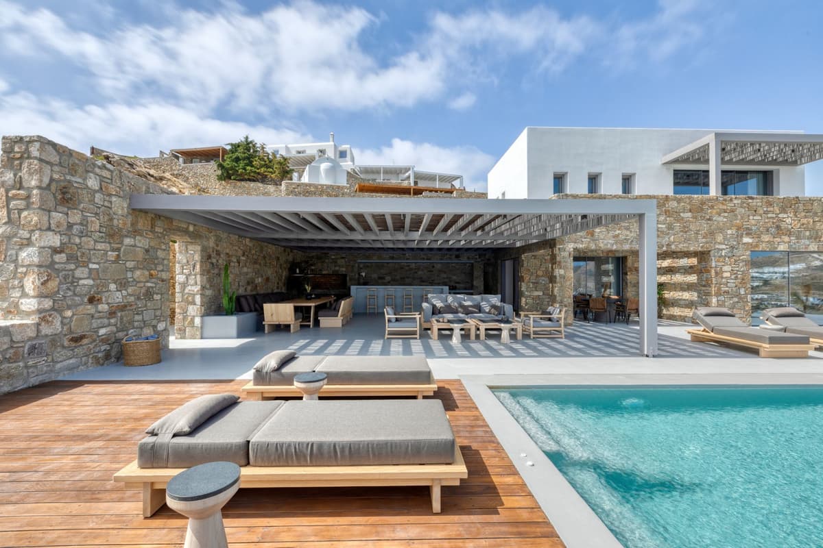 Villa Pantheon-Mykonos — luxury villa photo 1
