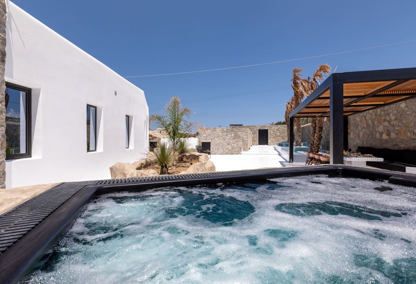 Mykonos Town Black Villa — luxury villa photo 63