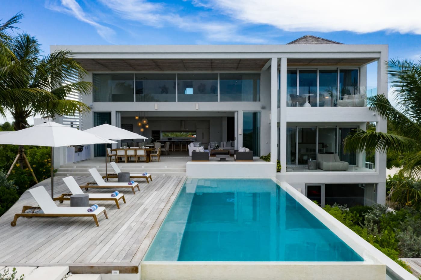 Grace Bay Enclave - 4 BDR OCEAN VIEW VILLA — luxury villa photo 1