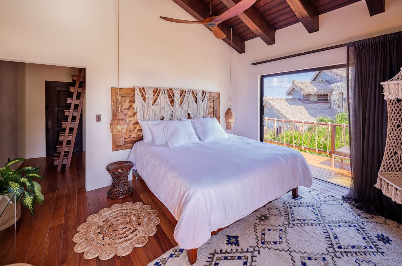 Aerial Strength Room — luxury villa photo 1