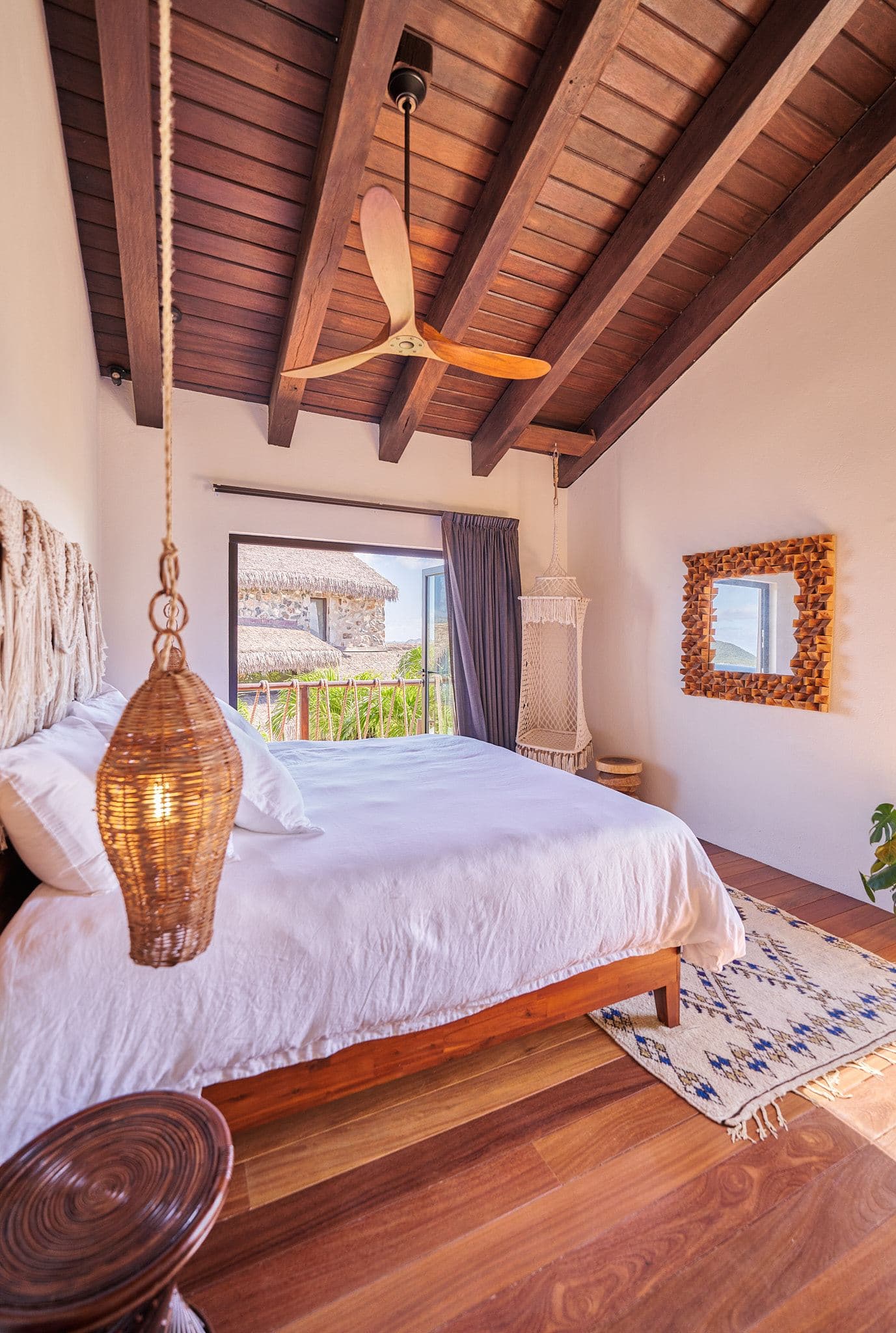 Aerial Strength Room — luxury villa photo 3