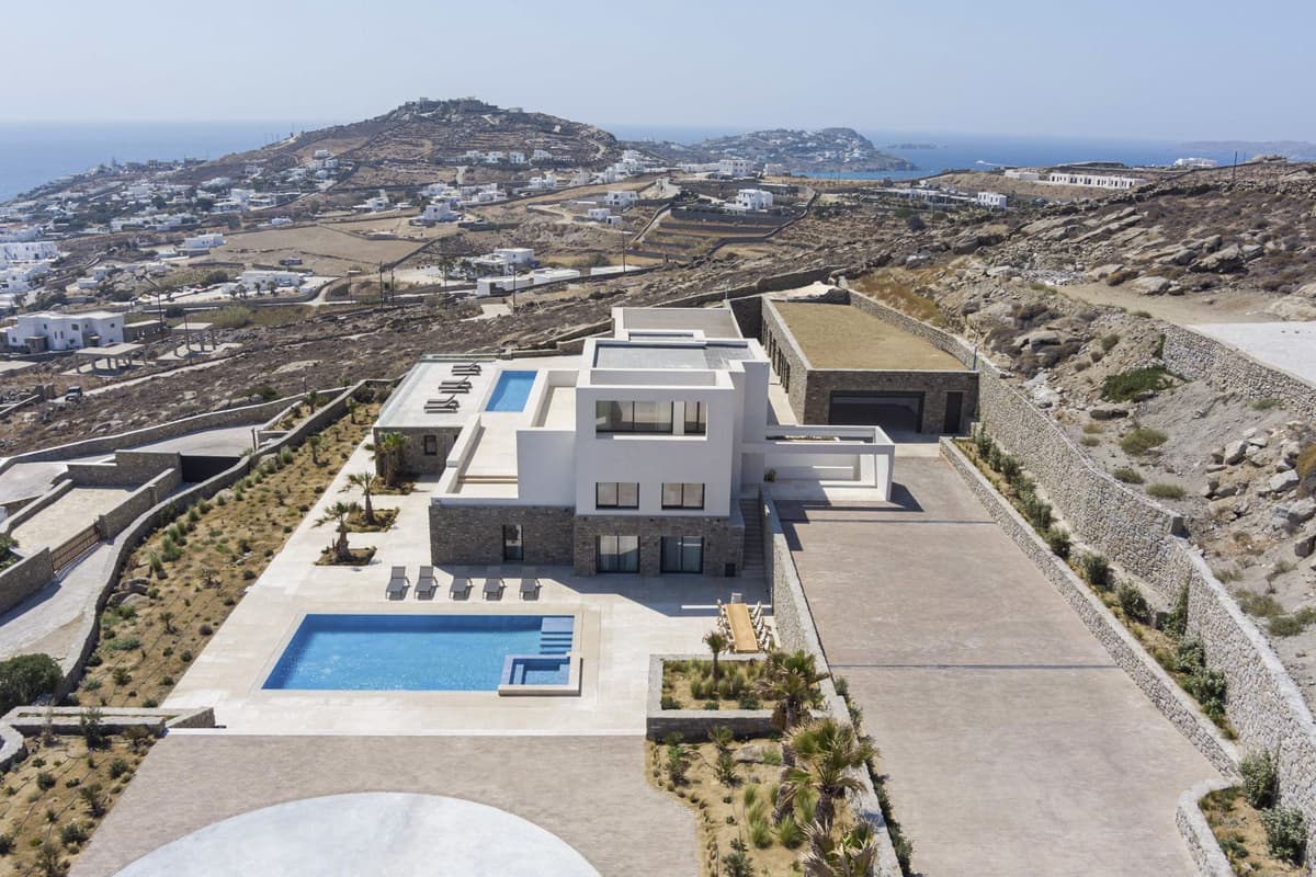 Villa Maria - Ornos — luxury villa photo 1