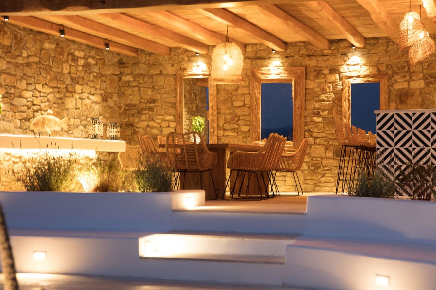 Karma Pelikanos — luxury villa photo 240