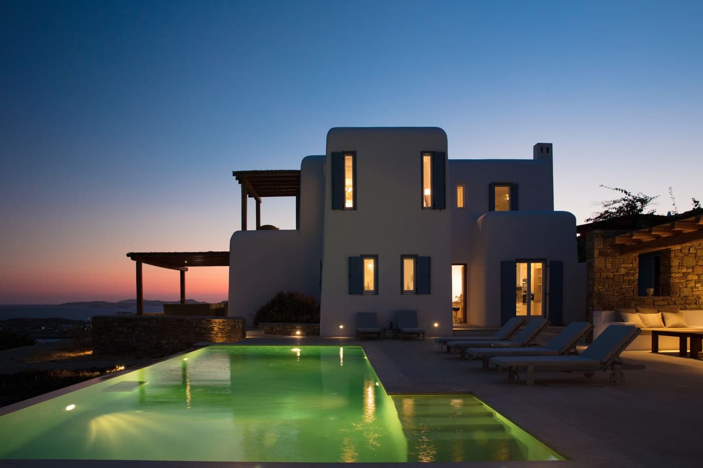Karma Pelikanos — luxury villa photo 1