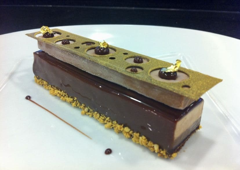 Chocolat and hazelnut cake