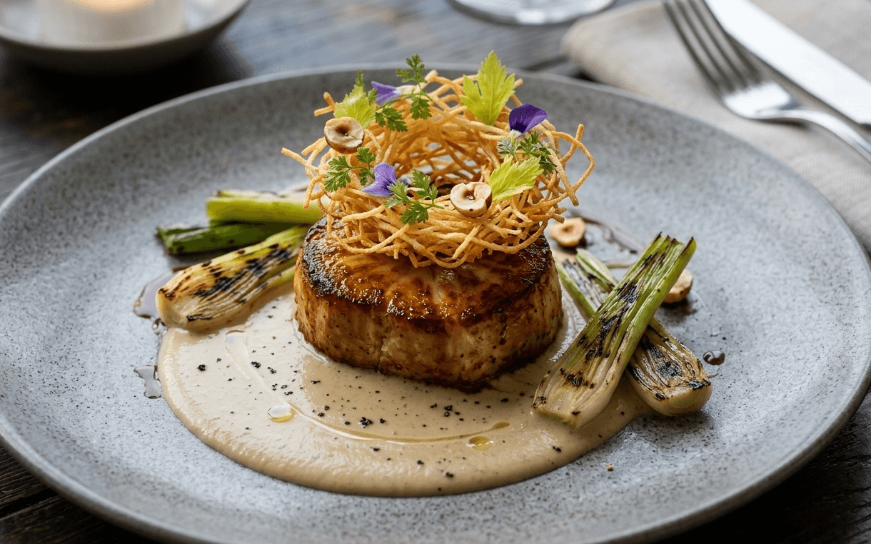 Slow Slow-Roasted Celeriac Mignon