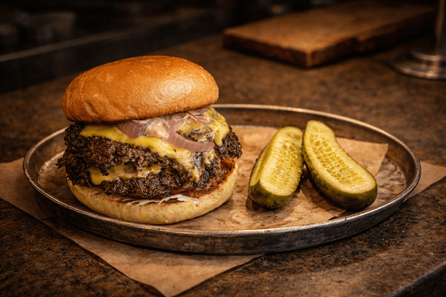 Double Beef Cheeseburger