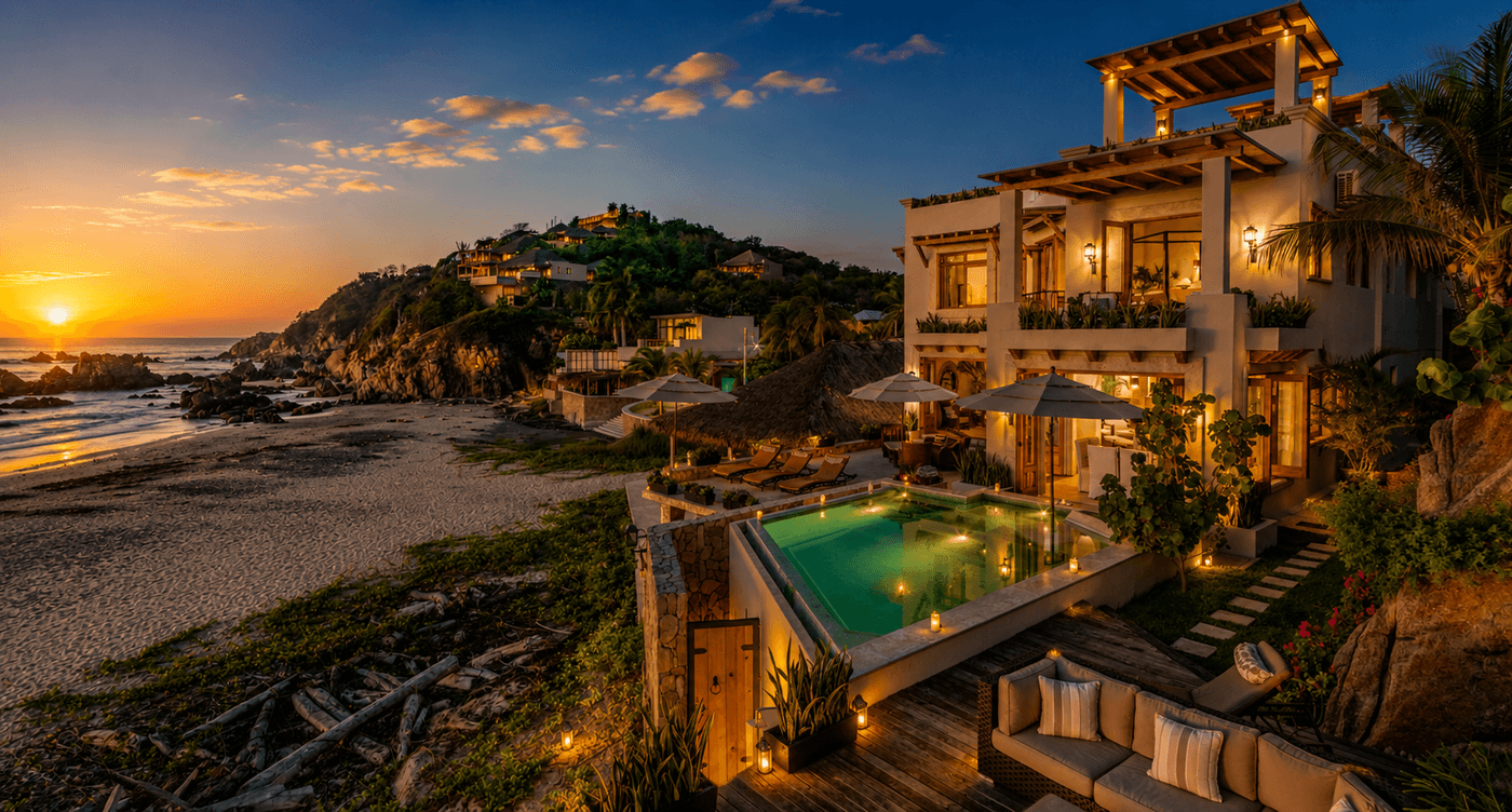 Mexico villa rentals — luxury villa destination