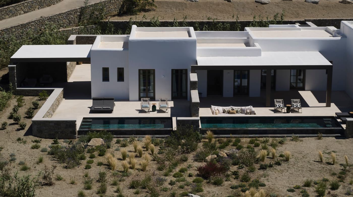 Two Bedroom Villa Sea View with Private Heated Pools — luxury villa photo 3