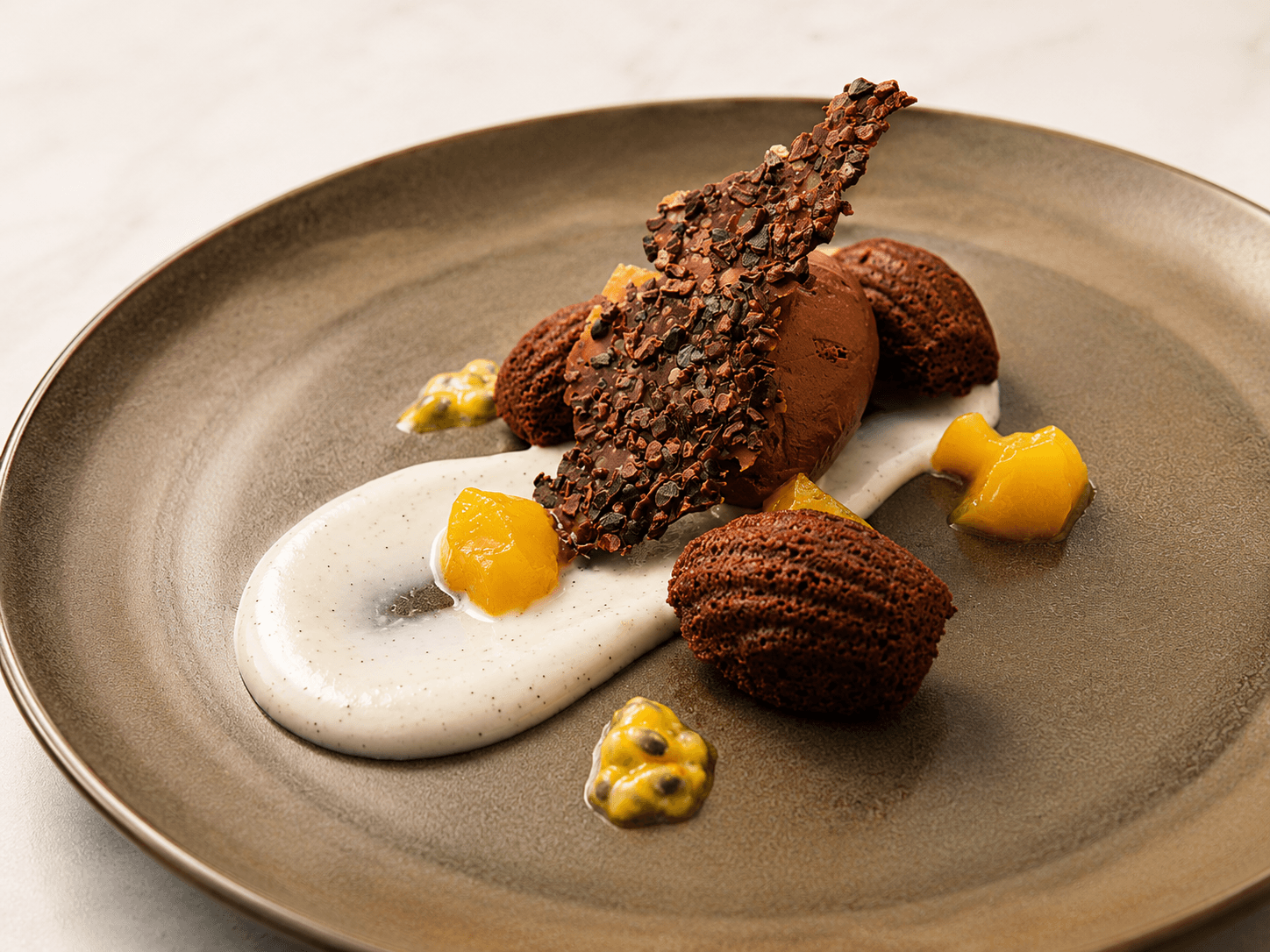 Chocolate and Passion Fruit