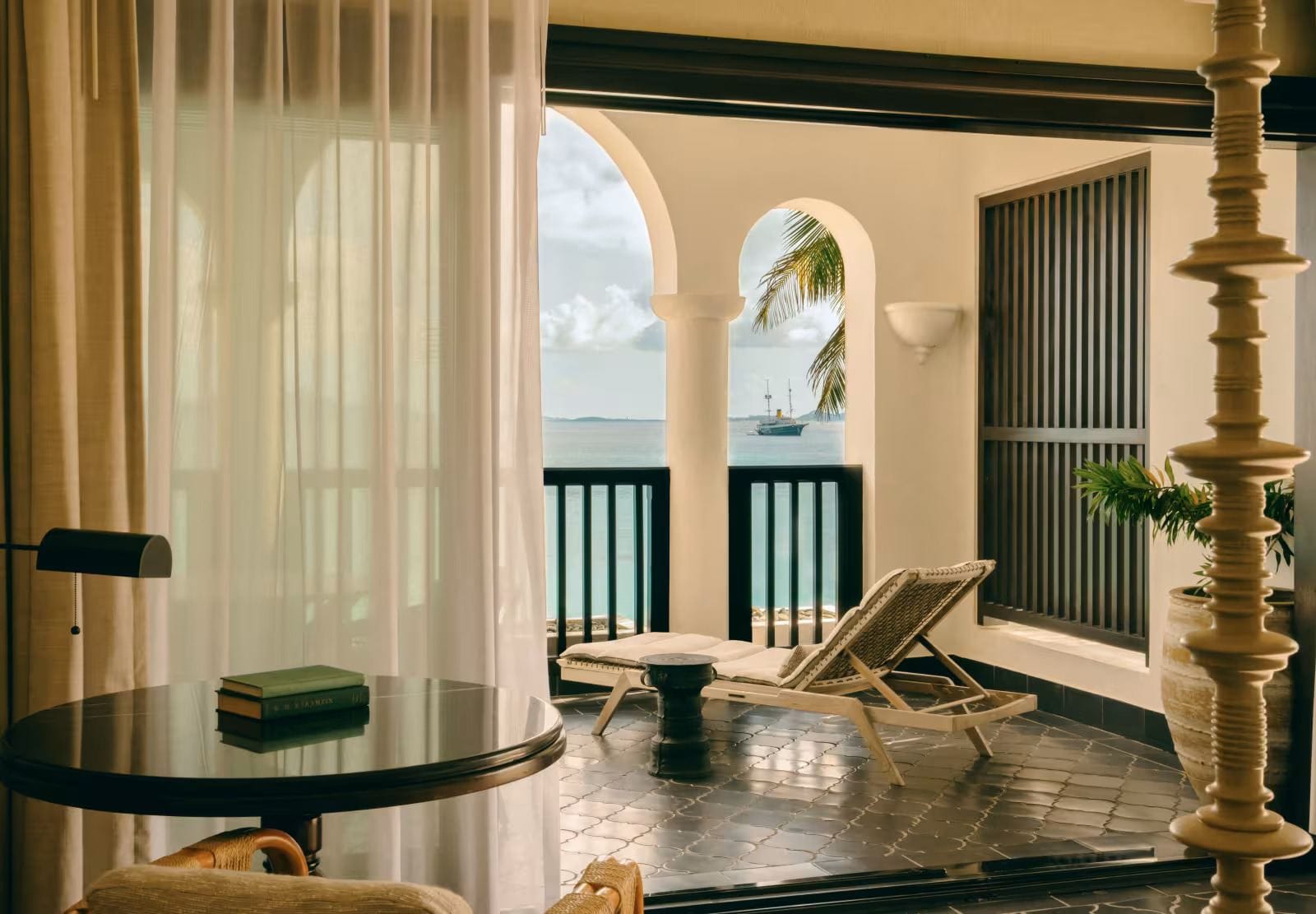 Beachfront Three Bedroom Villa at Cap Juluca — luxury villa photo 1