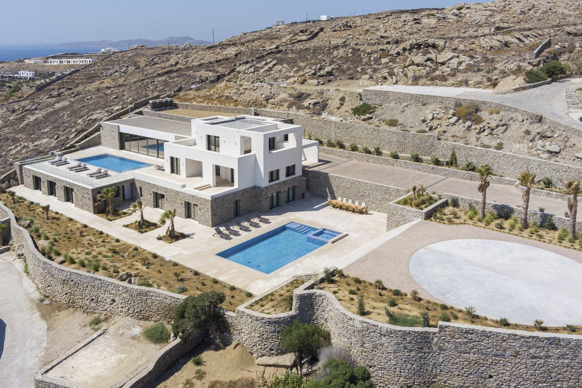Villa Maria - Ornos — luxury villa photo 1