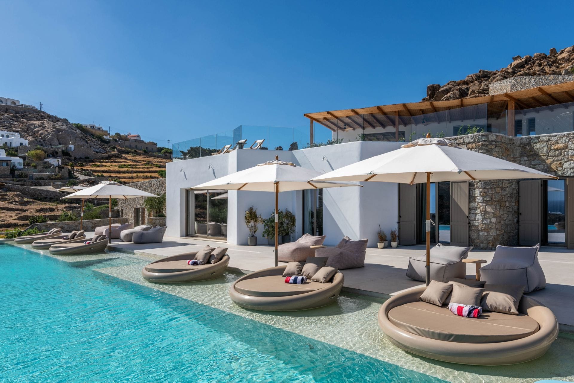 Serenity Psarou Estate — luxury villa photo 1