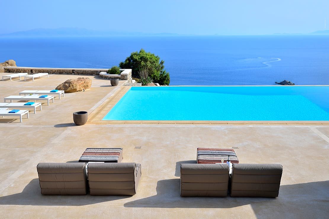 Psarou — luxury villa photo 1