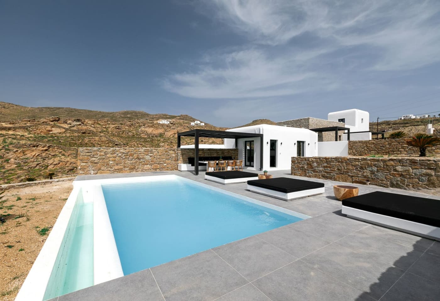 Ftelia Black Villa 2 — luxury villa photo 1