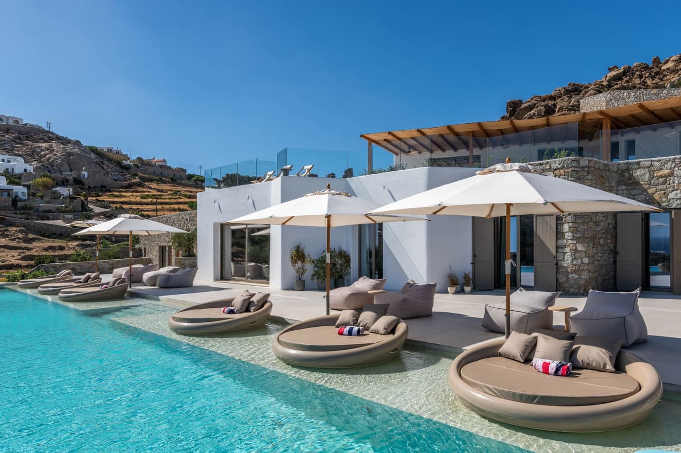 Serenity Psarou Estate — luxury villa photo 1