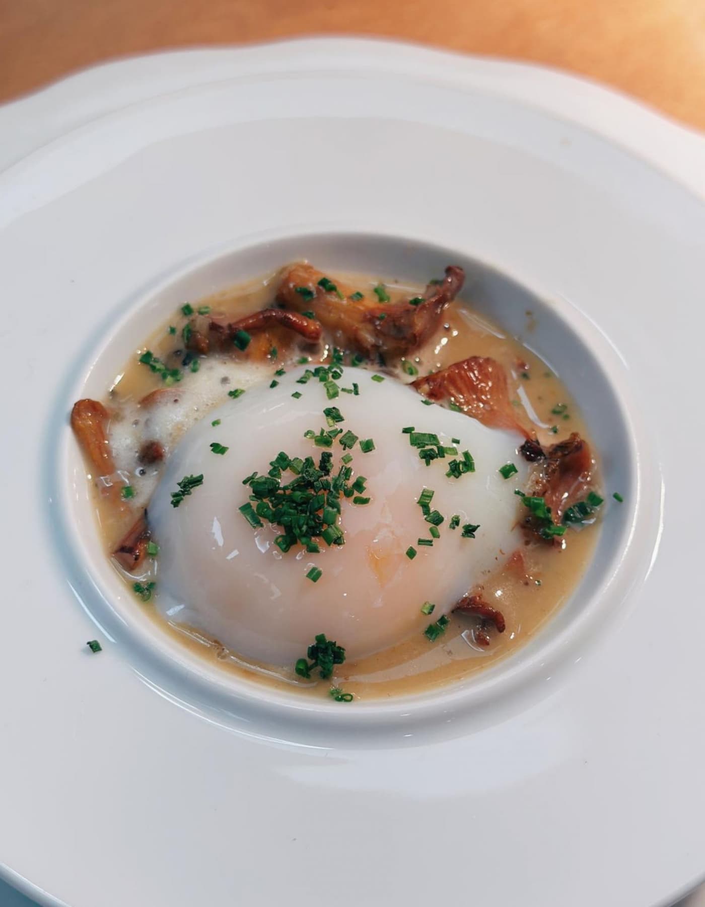 Full Season Mushrooms, Poached Egg & Potato Mousse