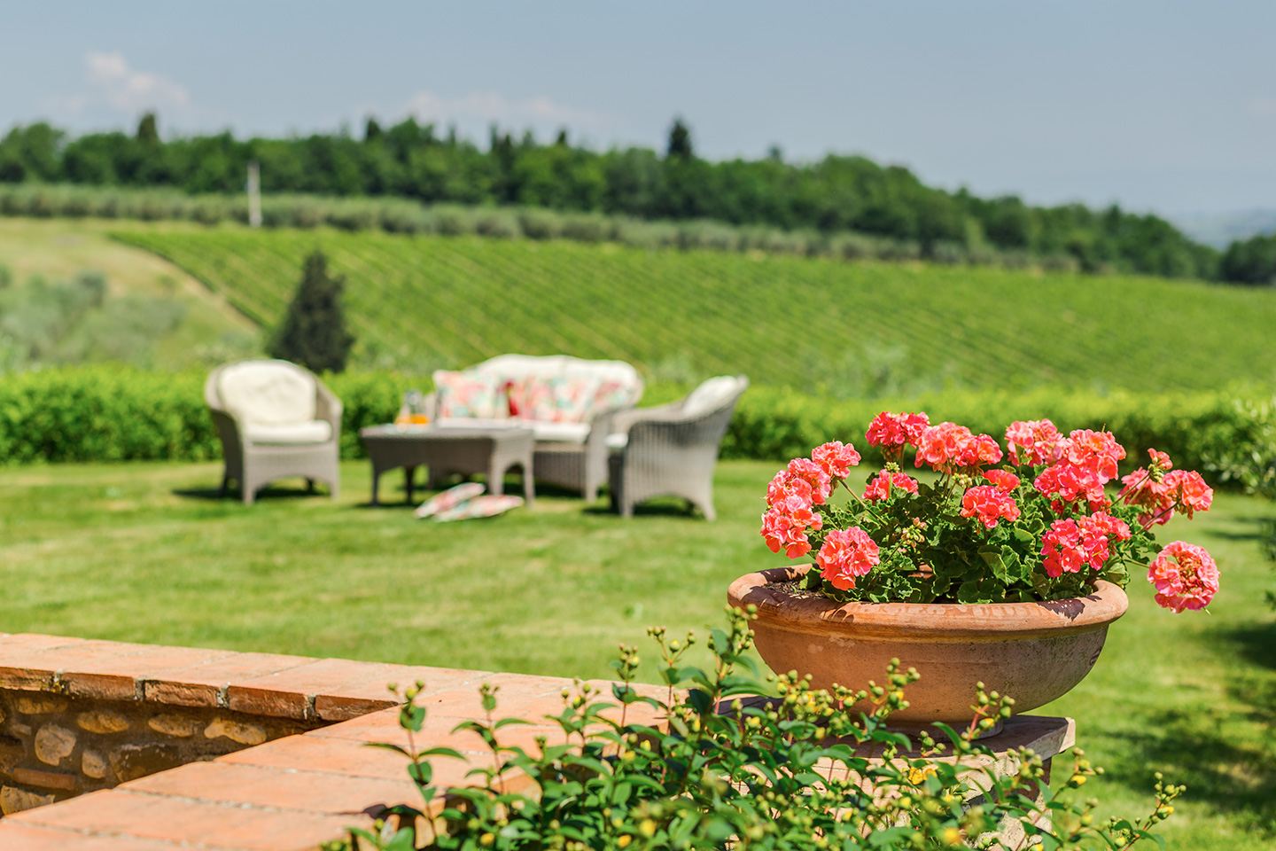 Villa Sole Del Chianti-Florence