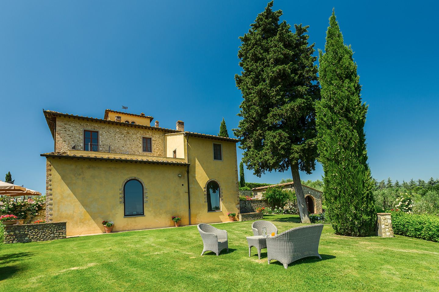 Villa Sole Del Chianti-Florence