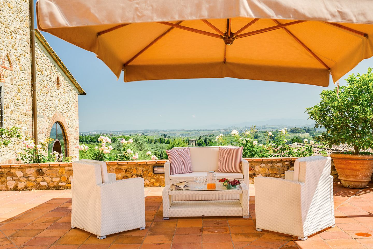 Villa Sole Del Chianti-Florence