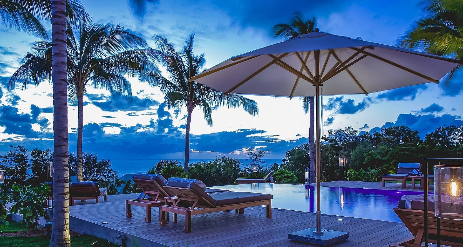 Villa Maison Blanc Bleu