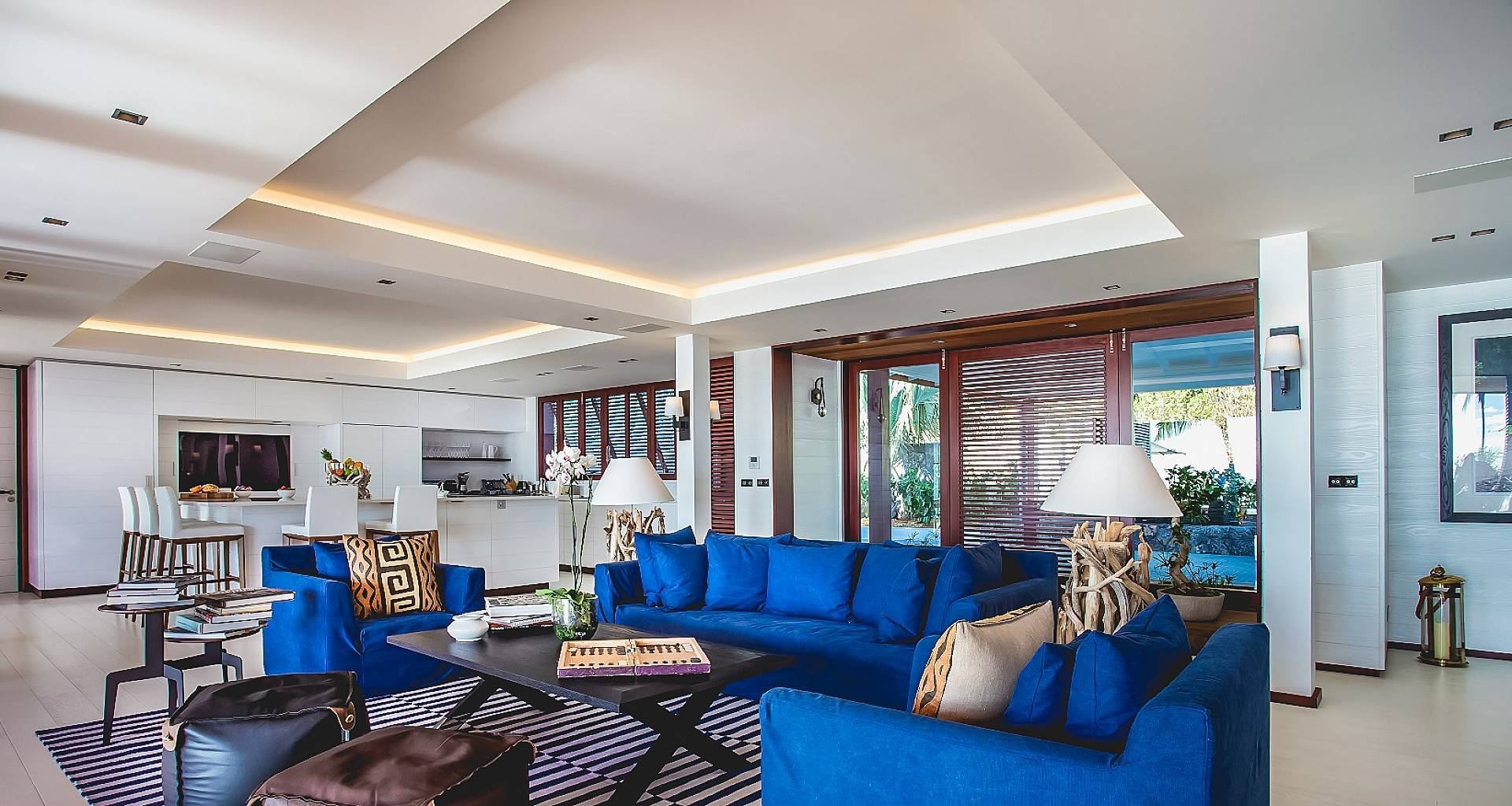 Villa Maison Blanc Bleu