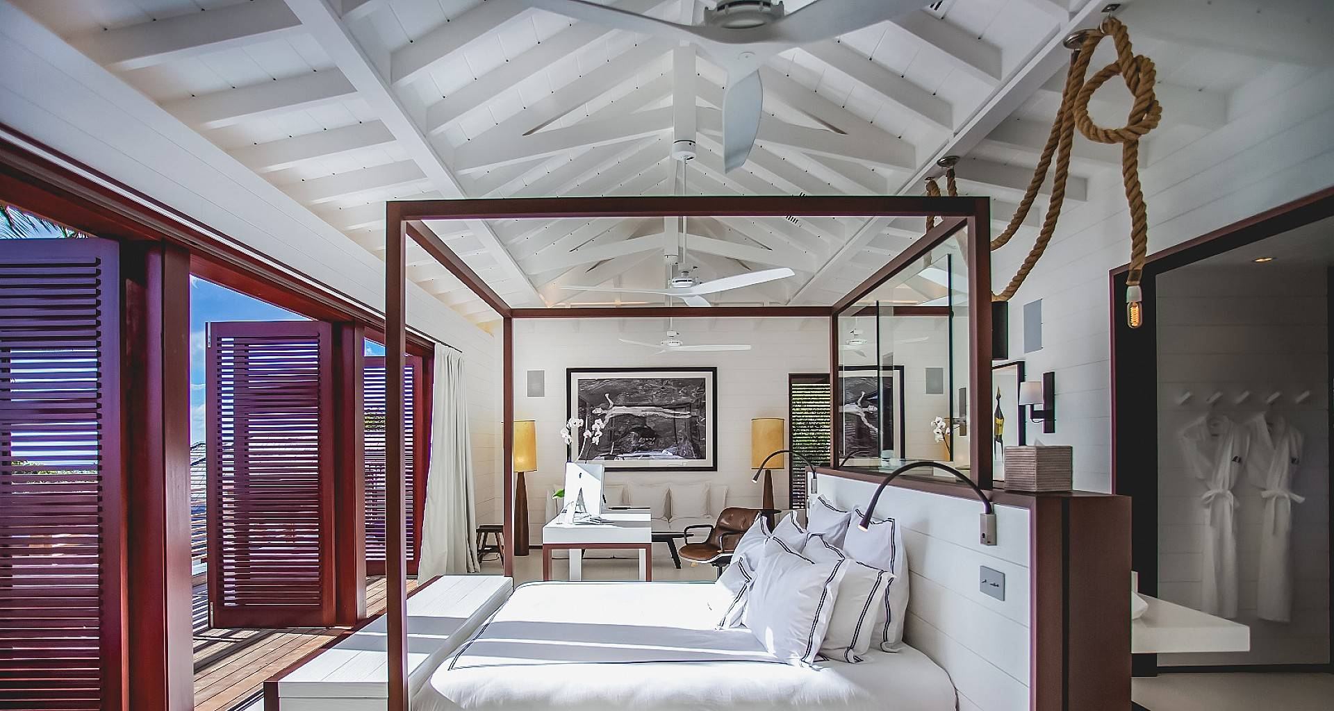 Villa Maison Blanc Bleu