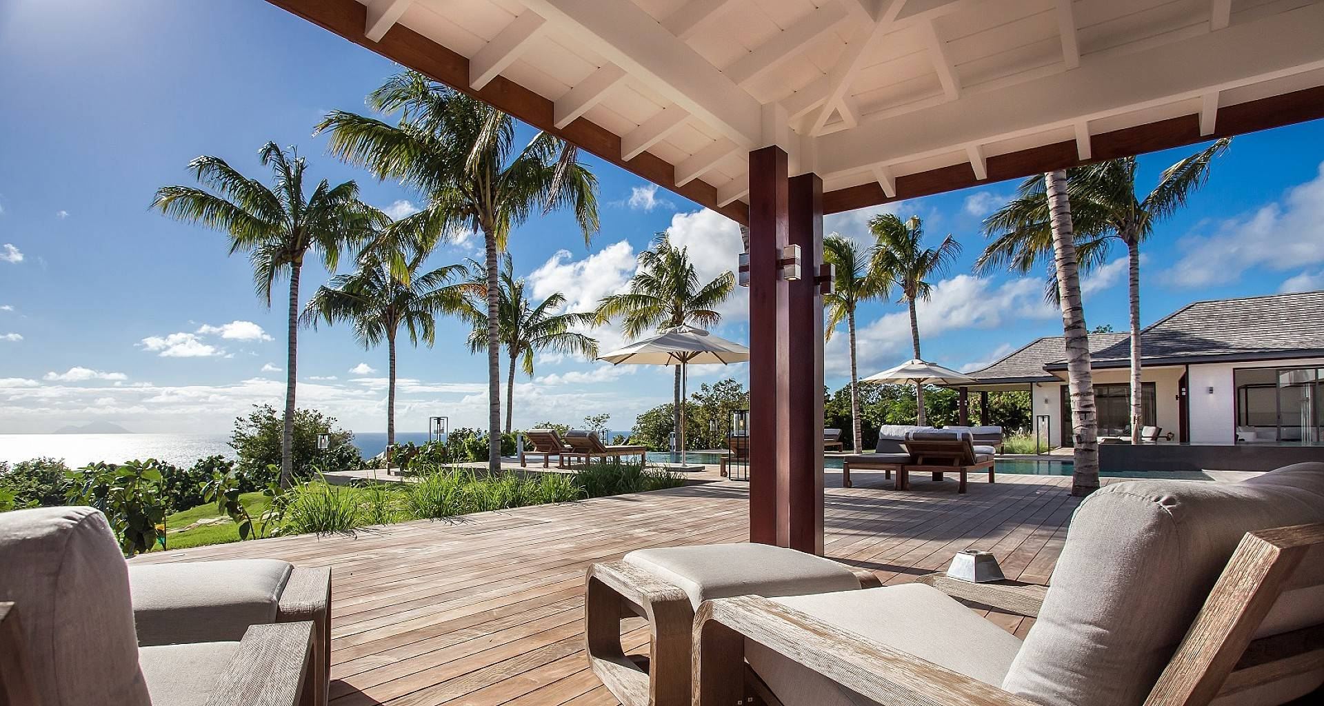 Villa Maison Blanc Bleu