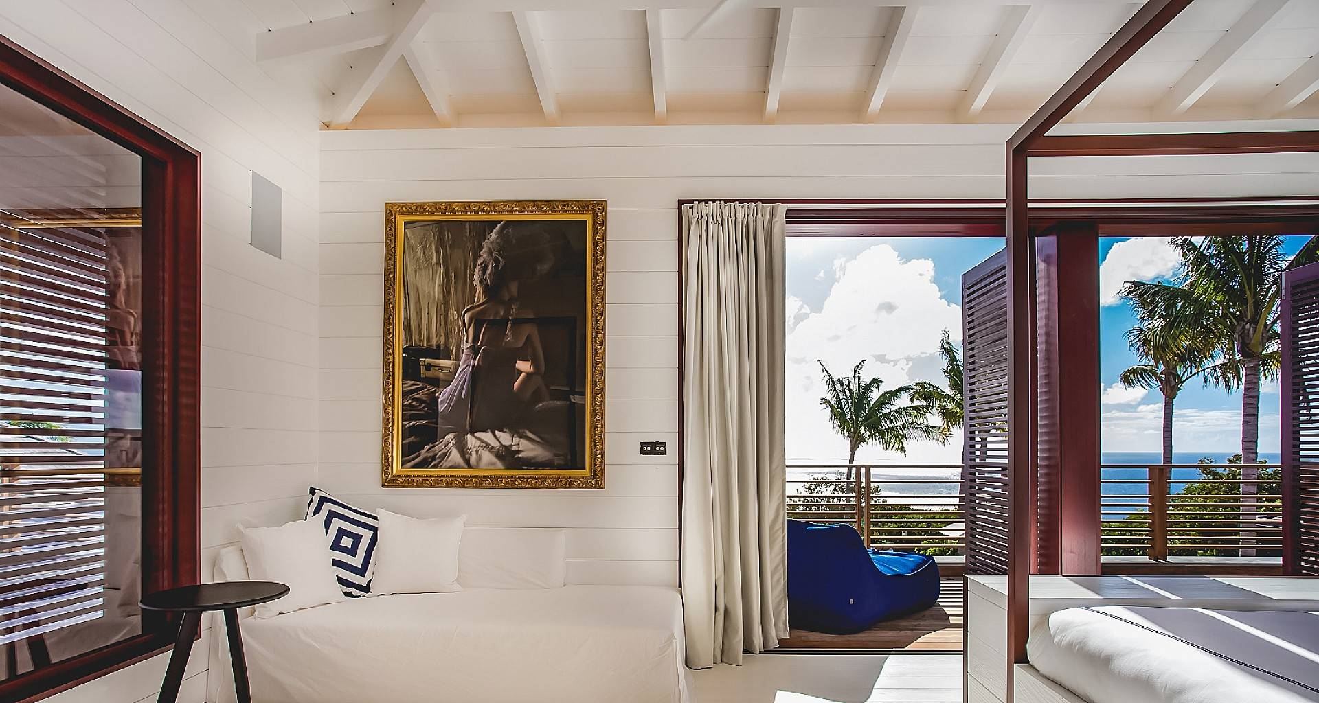 Villa Maison Blanc Bleu