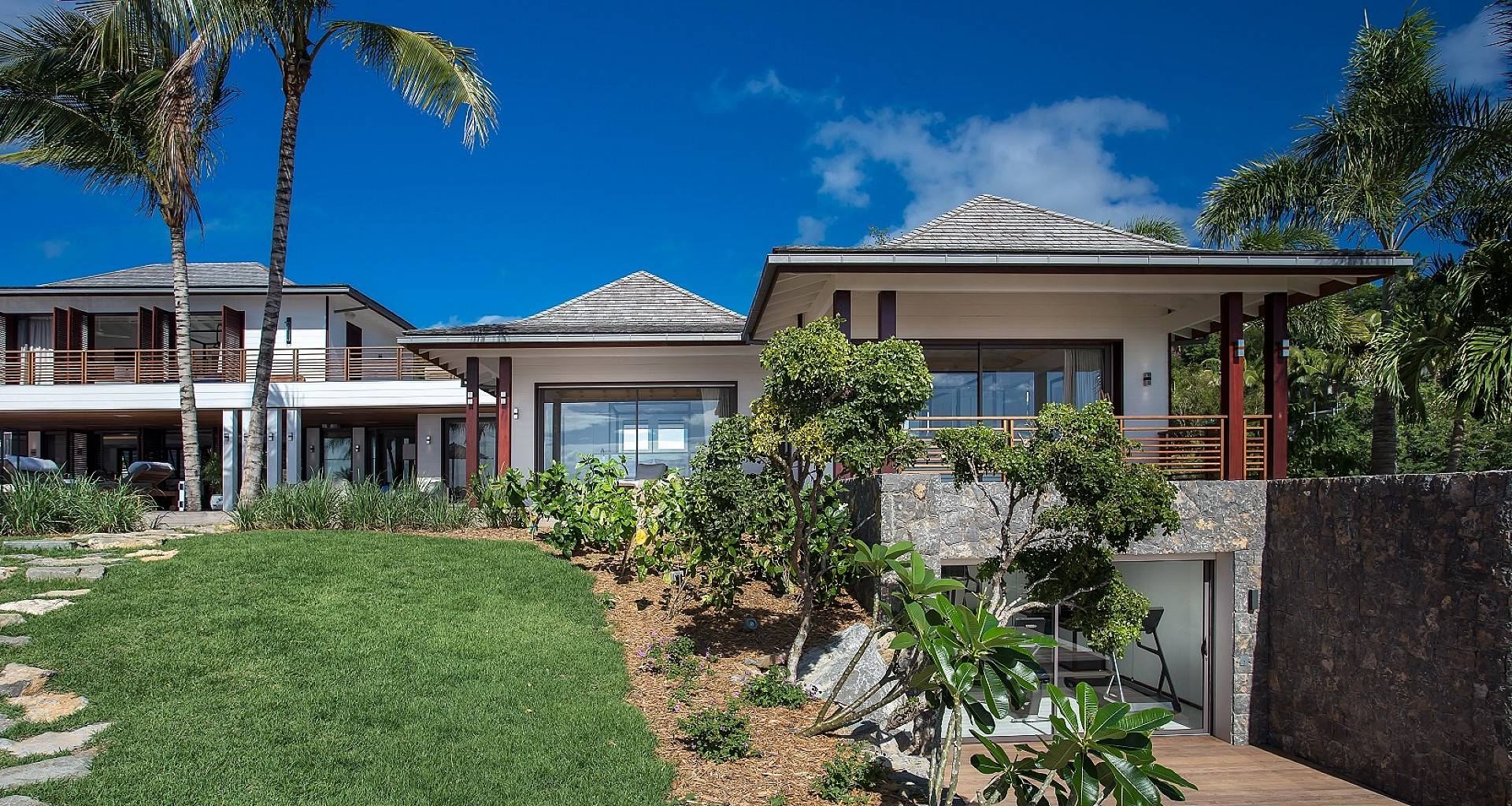 Villa Maison Blanc Bleu