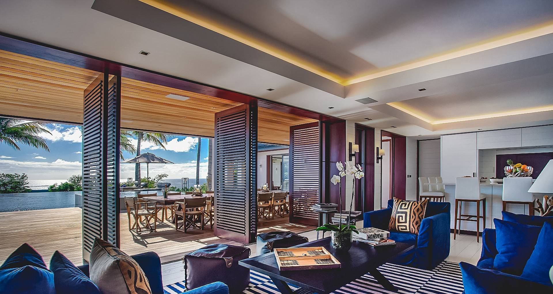 Villa Maison Blanc Bleu