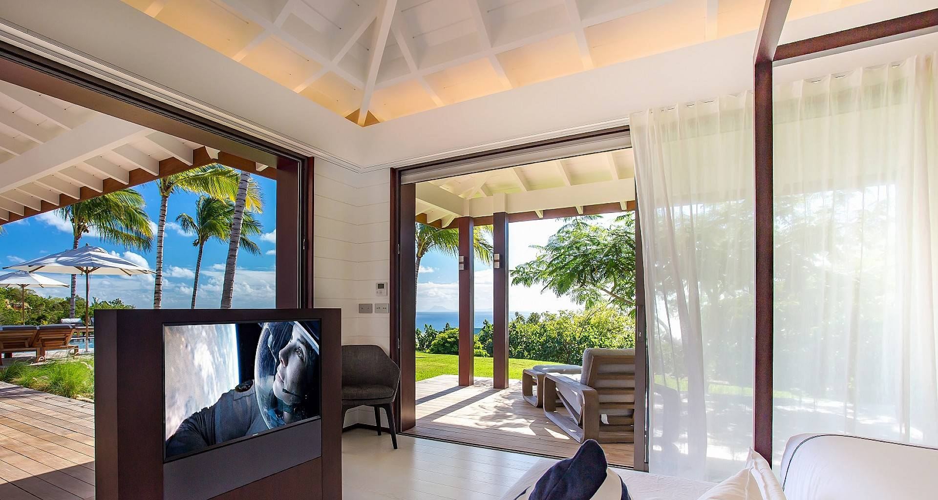 Villa Maison Blanc Bleu