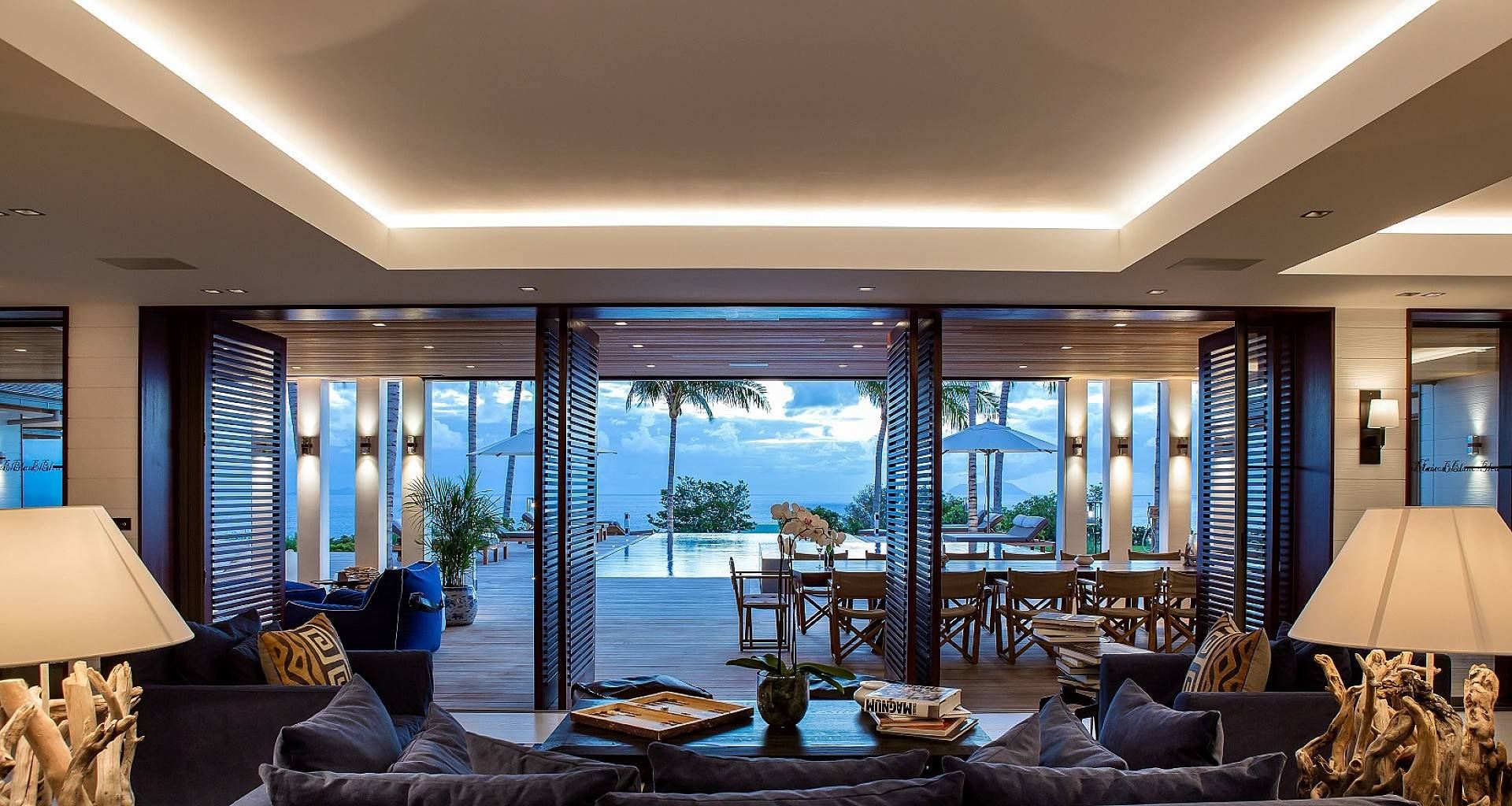 Villa Maison Blanc Bleu