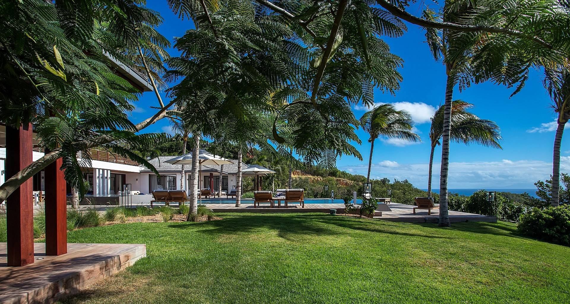 Villa Maison Blanc Bleu