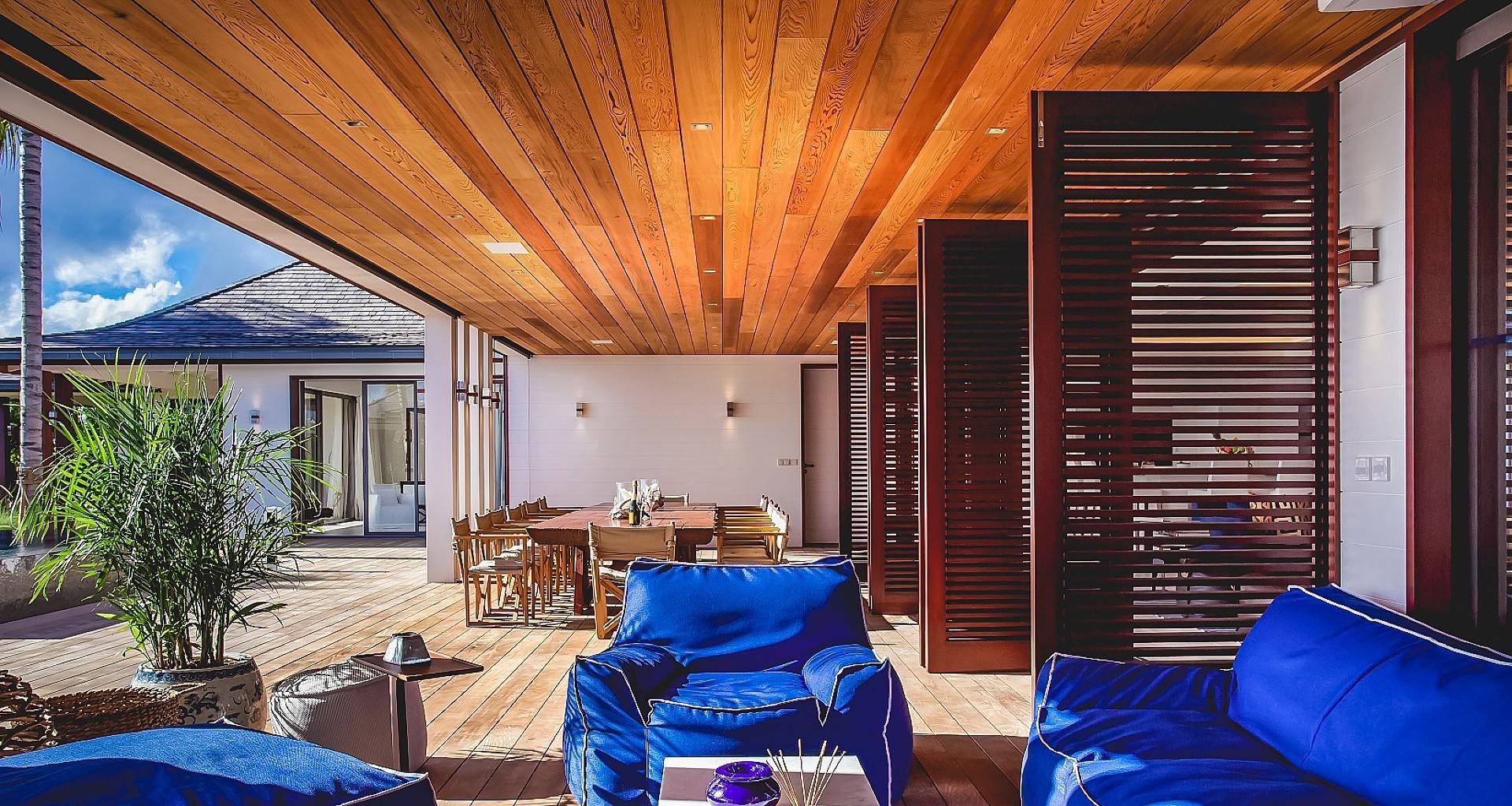 Villa Maison Blanc Bleu