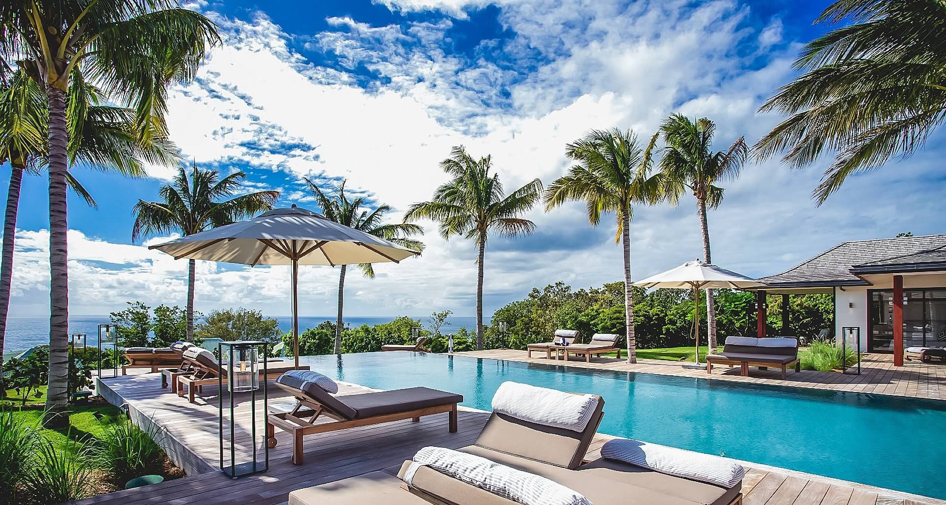 Villa Maison Blanc Bleu