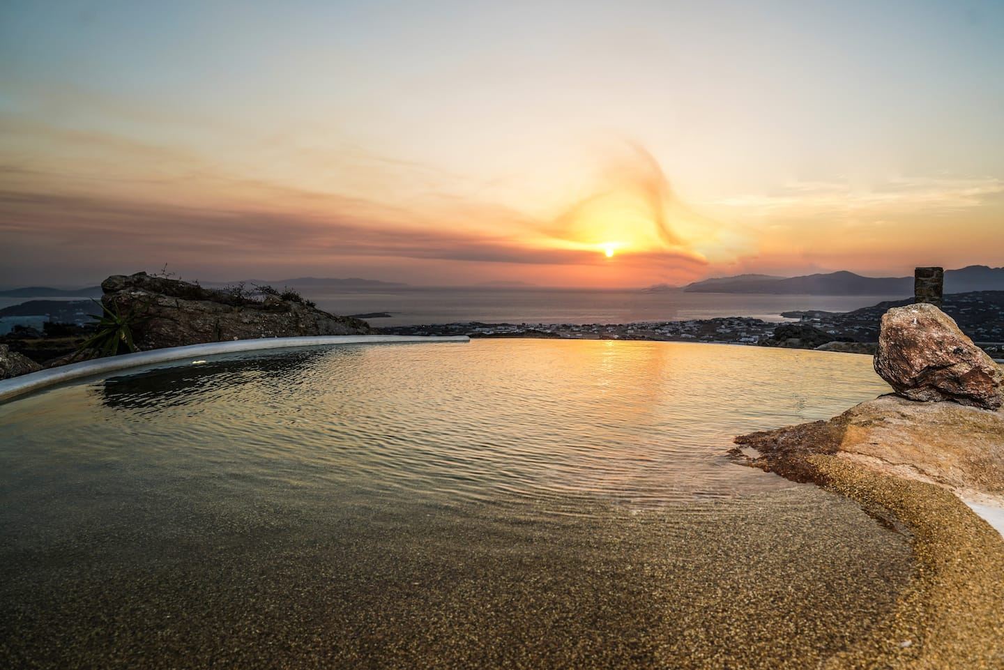  Villa Mykonos High Sunset