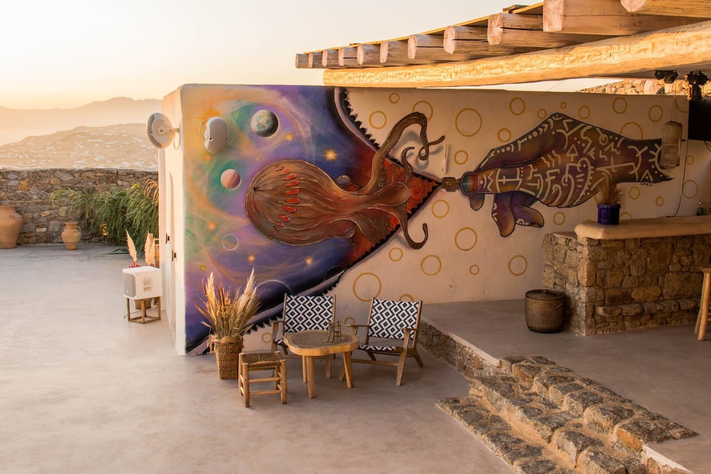  Villa Mykonos High Sunset