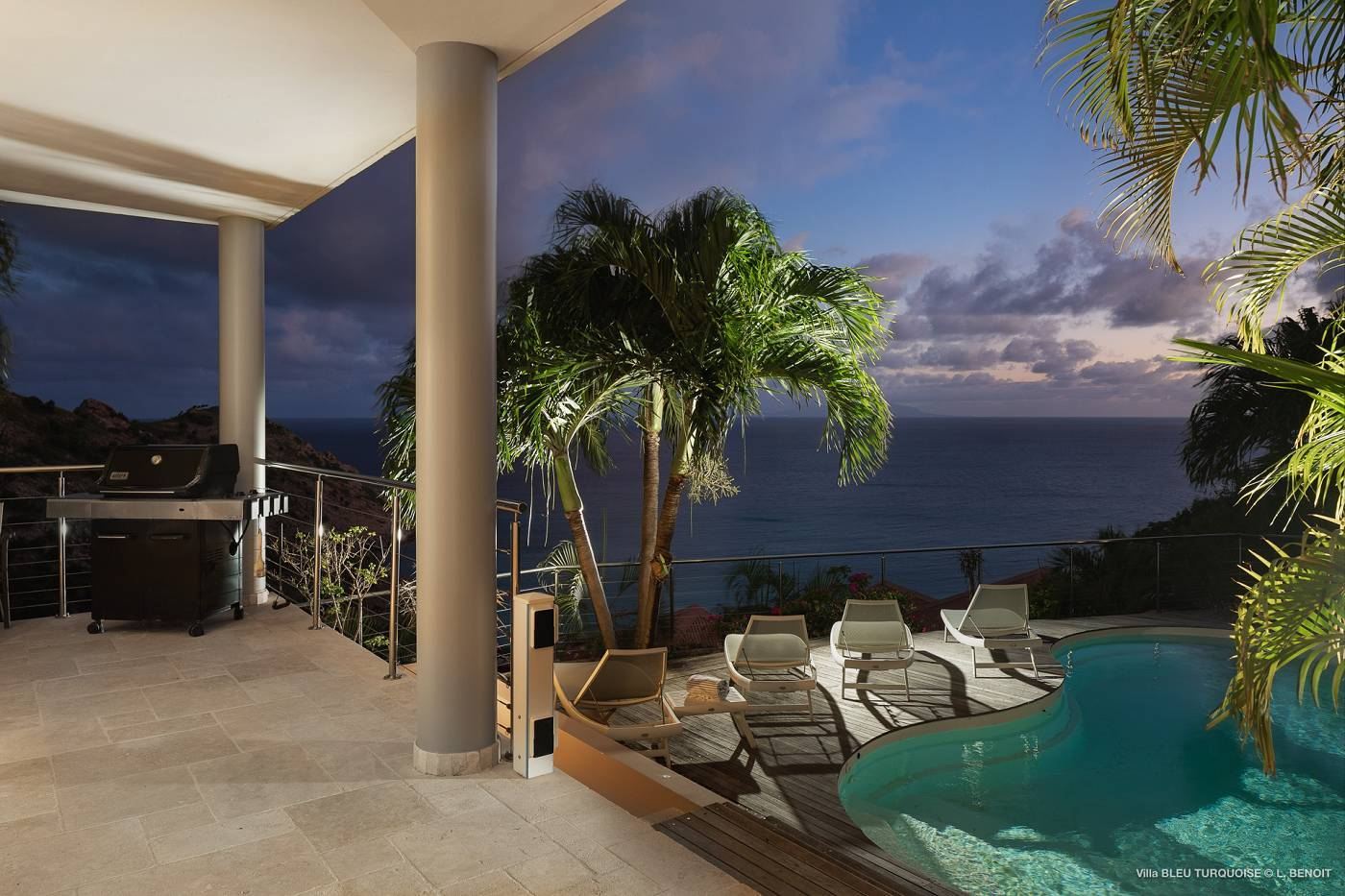 Villa Bleu Turquoise