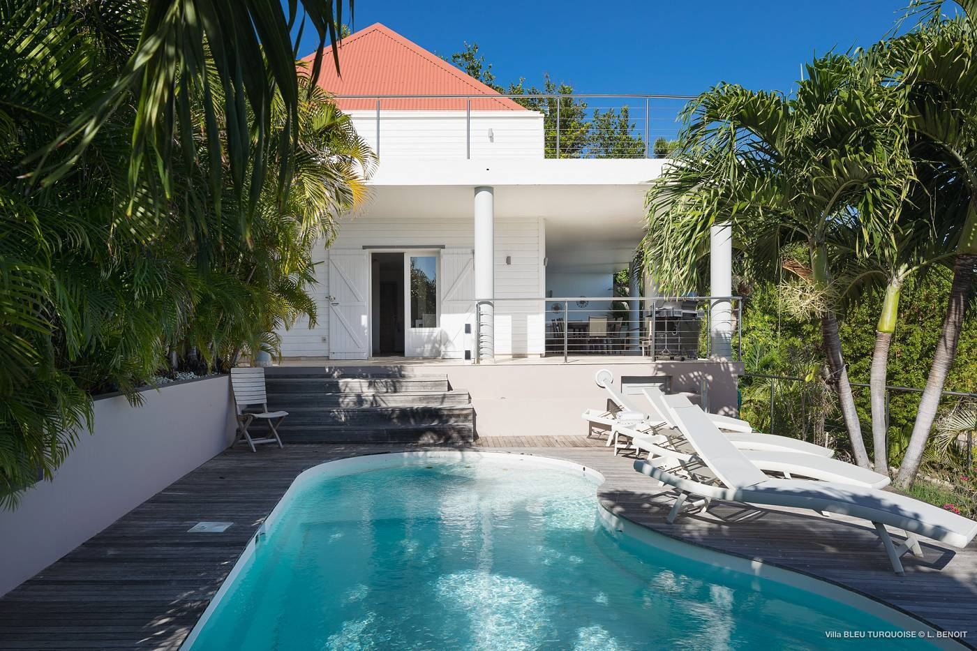 Villa Bleu Turquoise