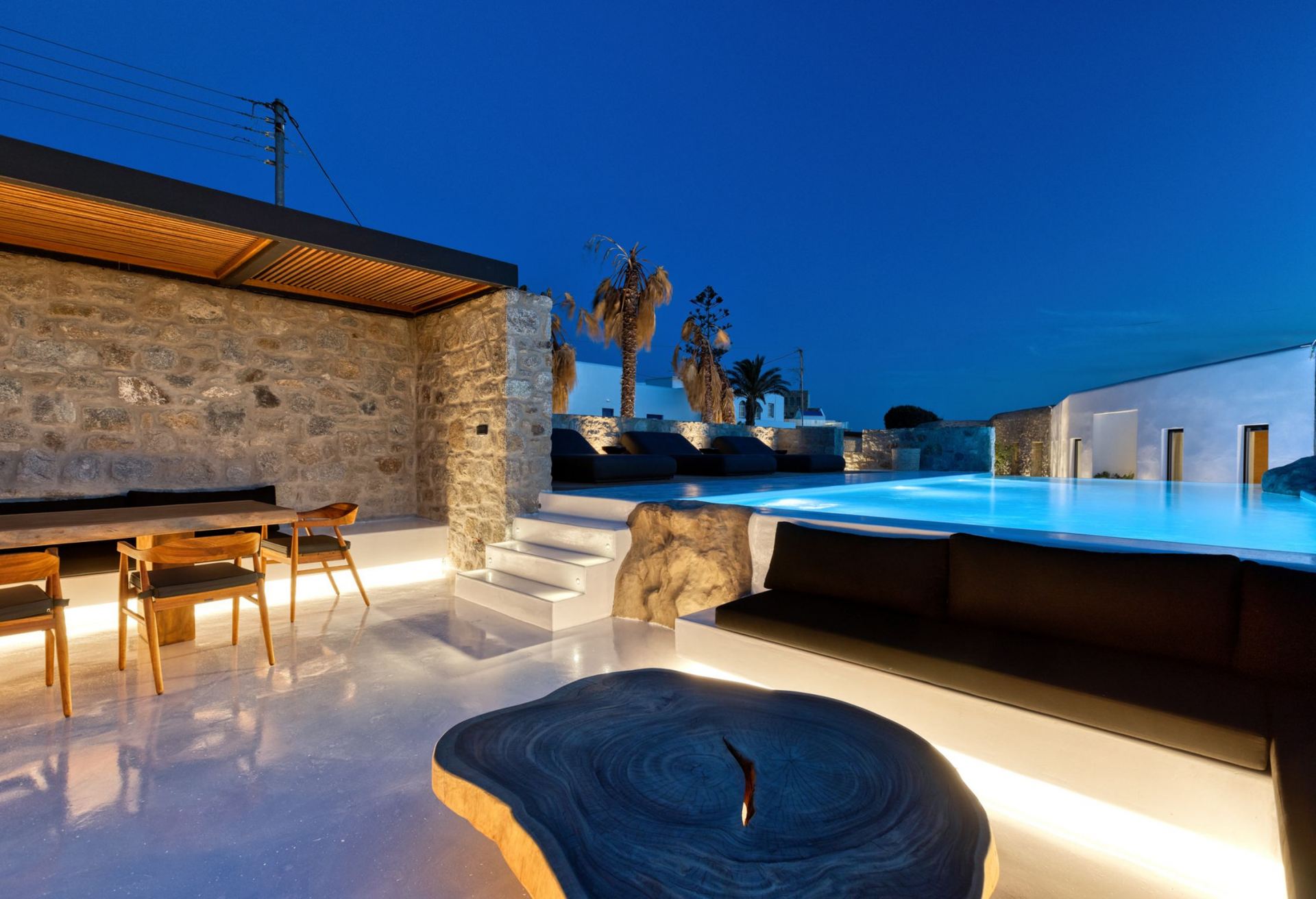 Mykonos Town Black Villa