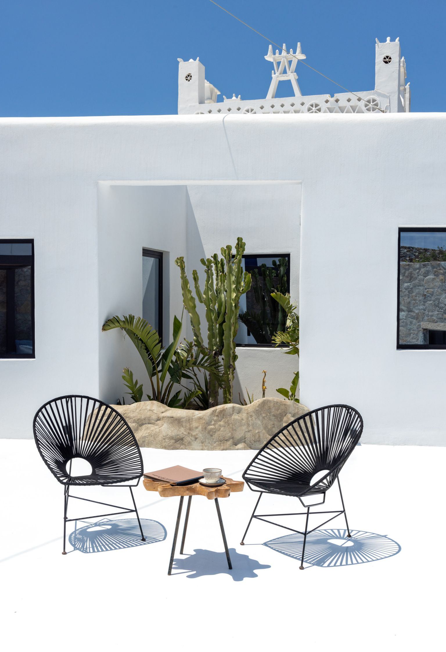 Mykonos Town Black Villa