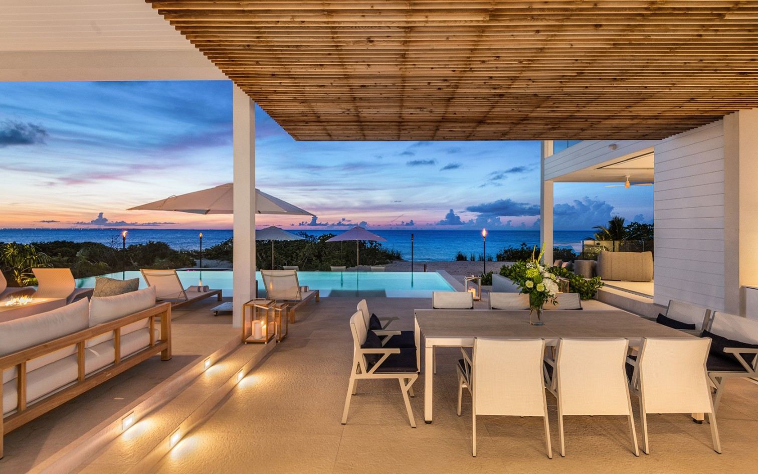 Grace Bay Enclave - 5 BDR BEACHFRONT VILLA