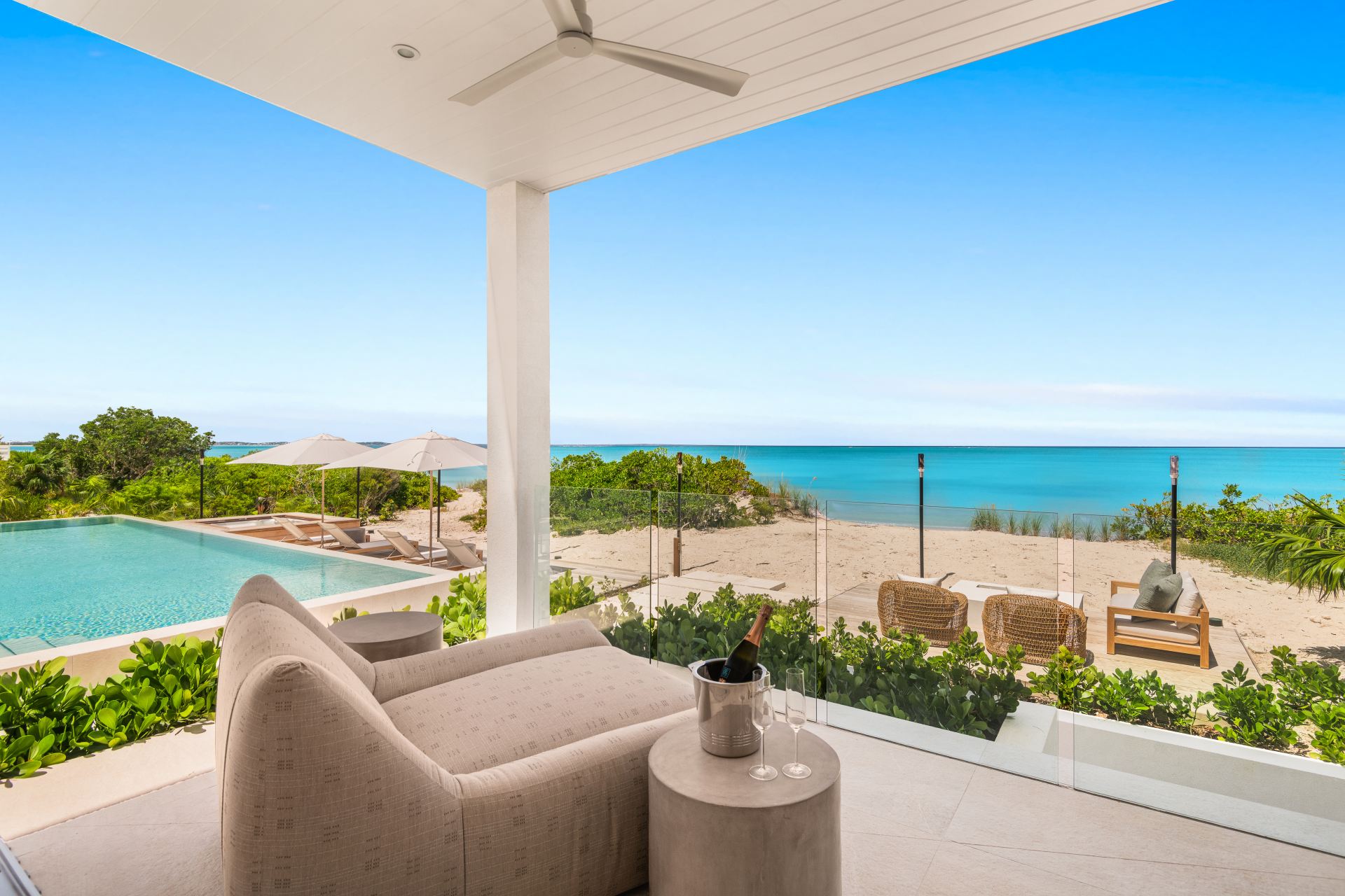 Grace Bay Enclave - 5 BDR BEACHFRONT VILLA
